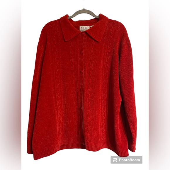 Vintage Tabi Button up Sweater - Picture 2 of 6